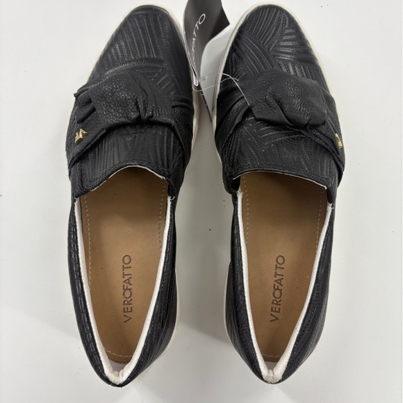 Verofatto Shoes - Verofatto black leather slip-on Sz 8